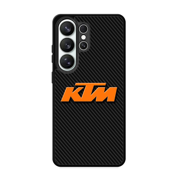 Ktm Orange Logo Carbon Samsung S26 Case