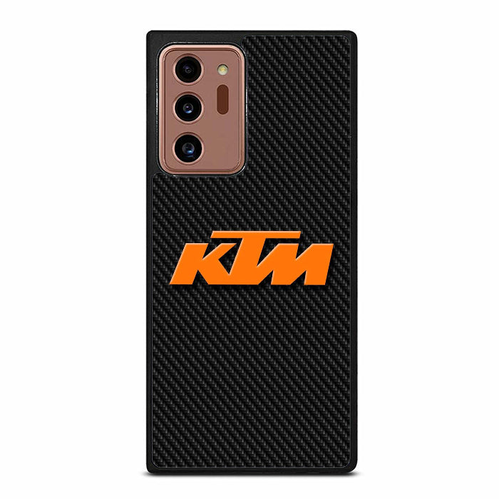 Ktm Orange Logo Carbon Samsung Note 20 Case