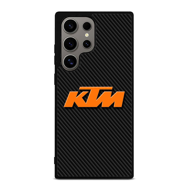 Ktm Orange Logo Carbon Samsung S24 Case