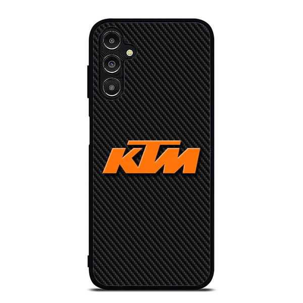 Ktm Orange Logo Carbon Samsung A14 Case