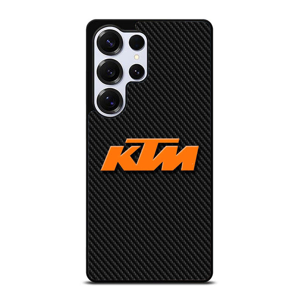 Ktm Orange Logo Carbon Samsung S25 Case