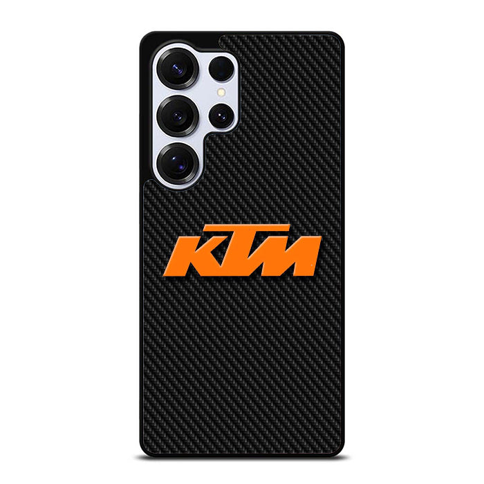 Ktm Orange Logo Carbon Samsung S25 Case