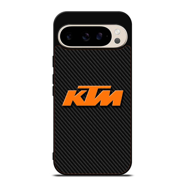 Ktm Orange Logo Carbon Google Pixel 9 Case