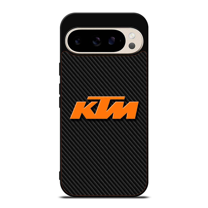 Ktm Orange Logo Carbon Google Pixel 9 Case