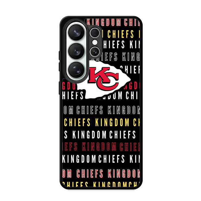 Kansas City Chiefs Collage Samsung S26 Case