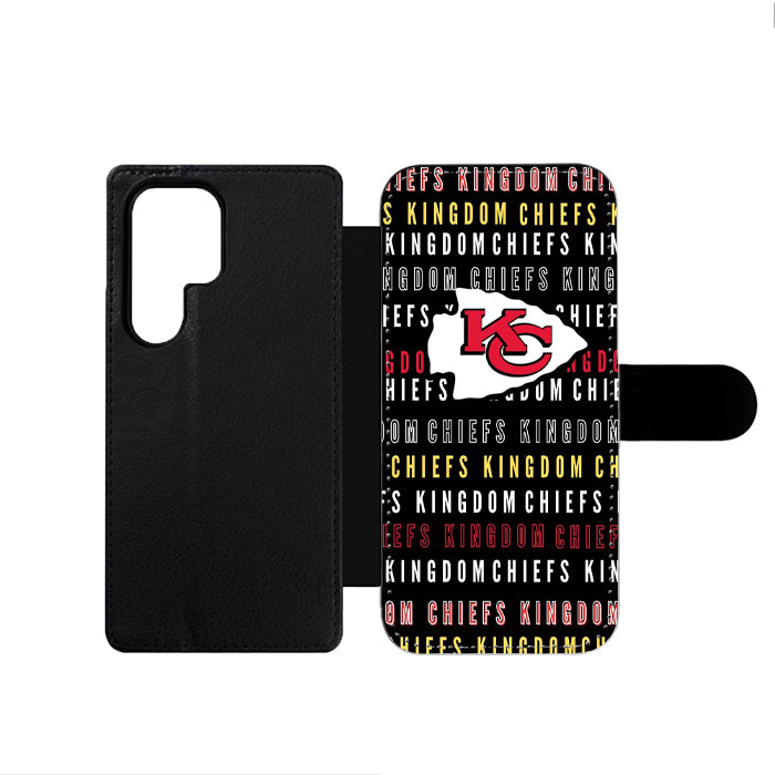 Kansas City Chiefs Collage Samsung Wallet Case