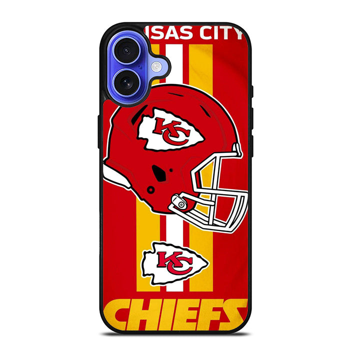 Kansas City Chiefs Helmet iPhone 16 Case