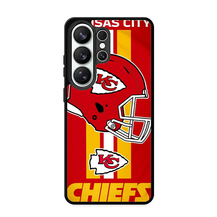 Kansas City Chiefs Helmet Samsung S26 Case