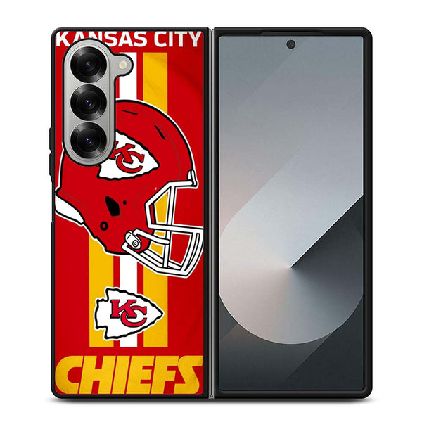 Kansas City Chiefs Helmet Samsung Z Fold Case