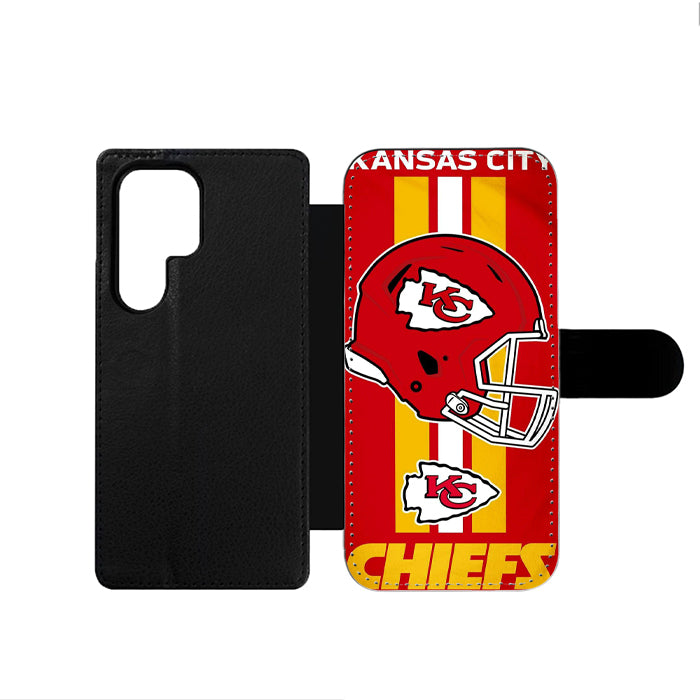 Kansas City Chiefs Helmet Samsung Wallet Case
