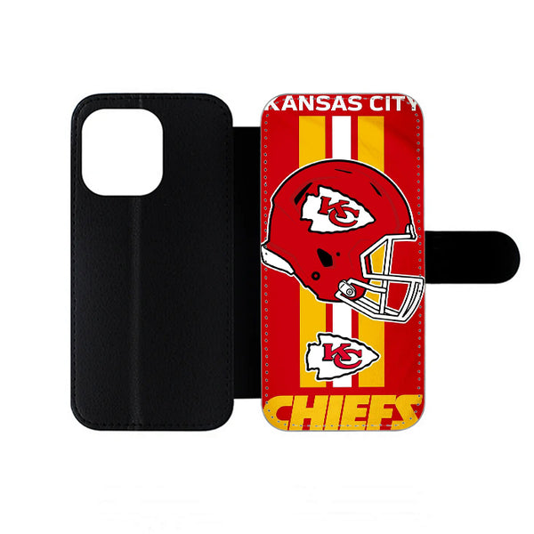 Kansas City Chiefs Helmet iPhone Wallet Case