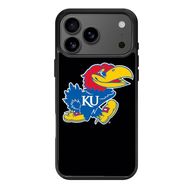 Kansas Jayhawks Black iPhone 17 Case