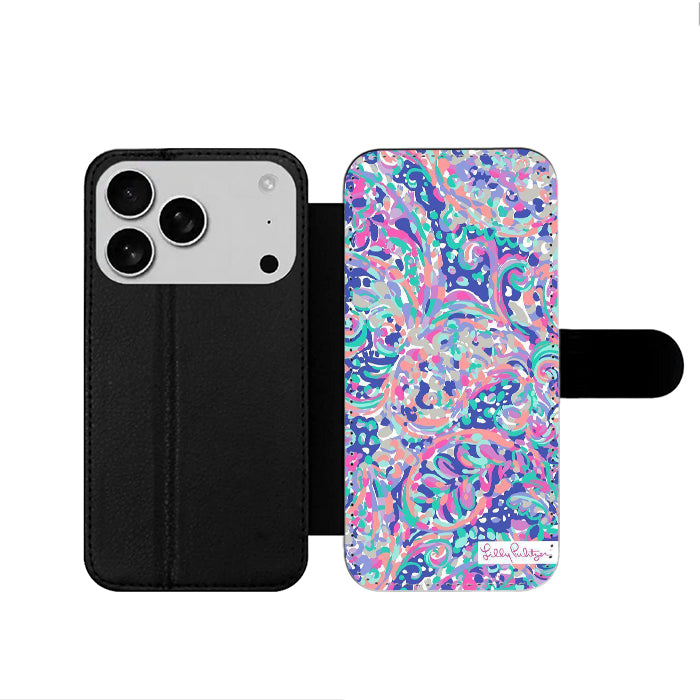 Kate Spade Lilly Pulitzer iPhone 17 Wallet Case