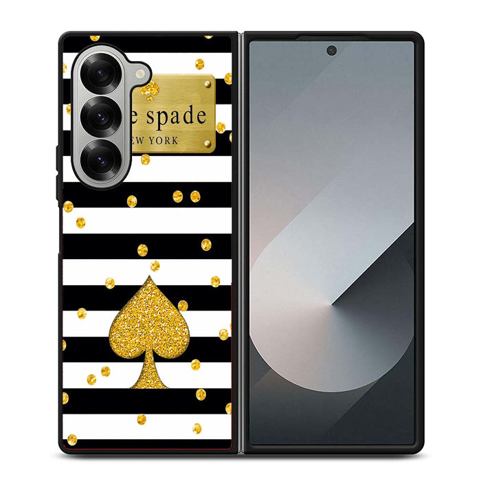 Kate Spade New York Stripe Samsung Z Fold Case
