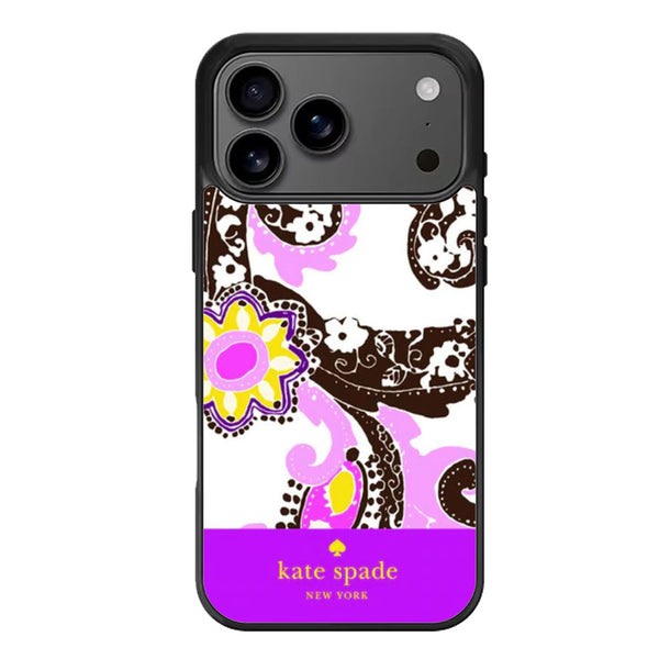 Kate Spade Ny Rose Purple iPhone 17 Case