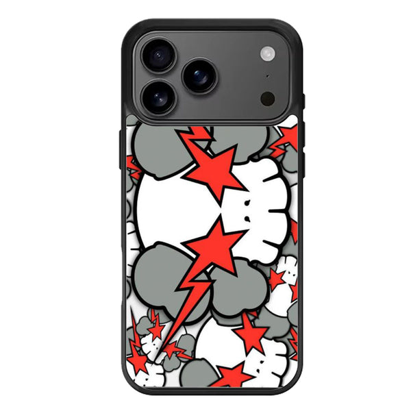 Kaws Logo Artwork iPhone 17 Case