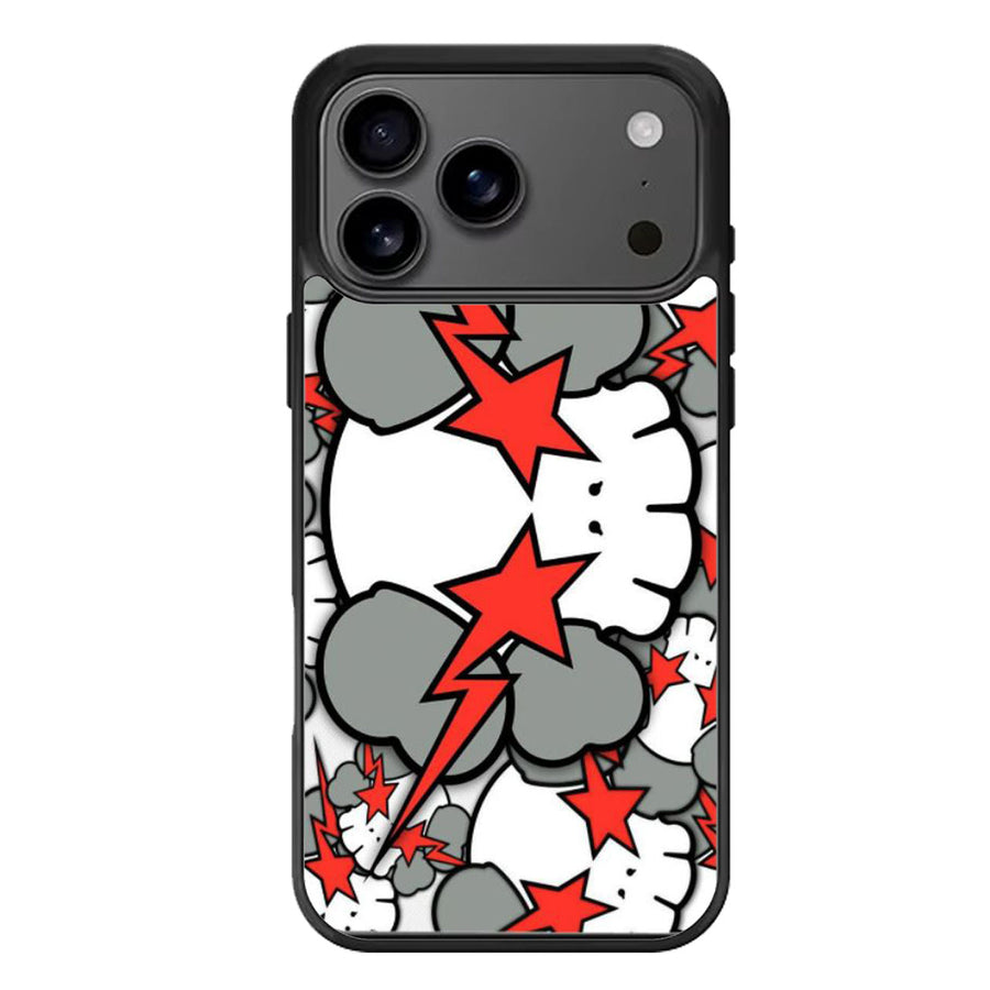 Kaws Logo Artwork iPhone 17 Case