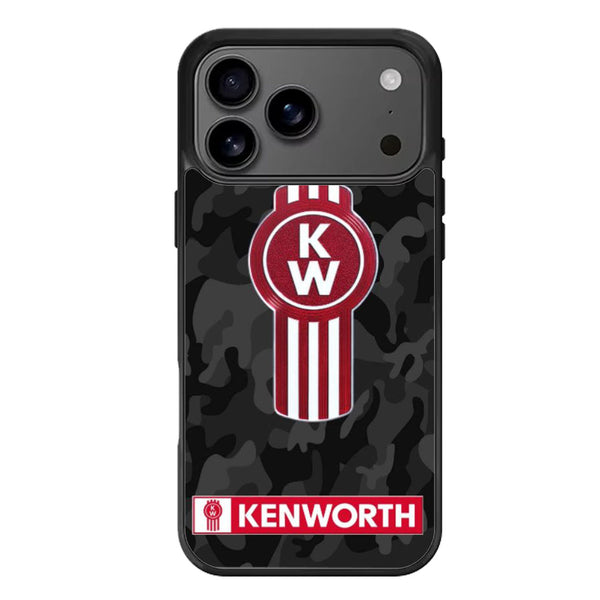 Kenworth Black Camo iPhone 17 Case