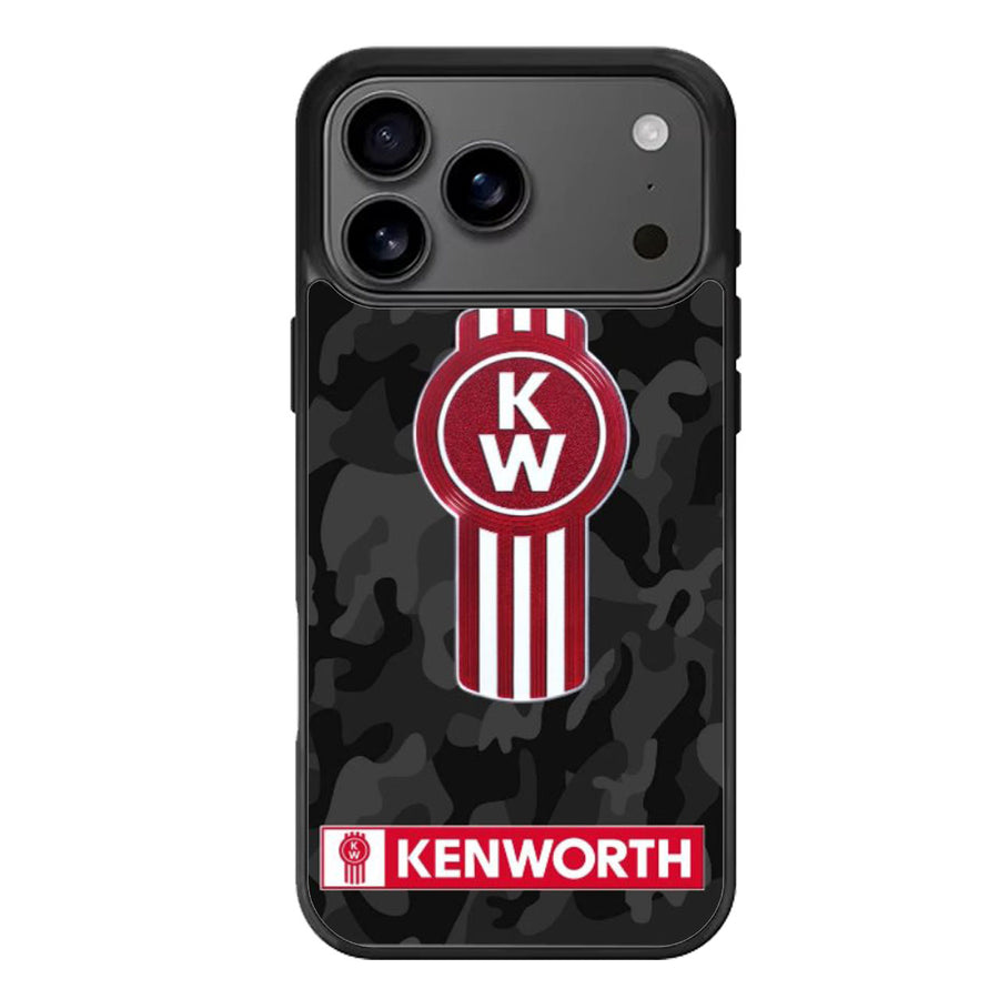 Kenworth Black Camo iPhone 17 Case