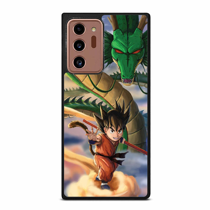 Kid Goku And Shenron Samsung Note 20 Case