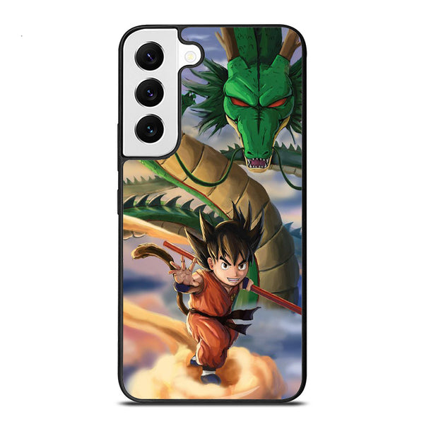 Kid Goku And Shenron Samsung S21 Case