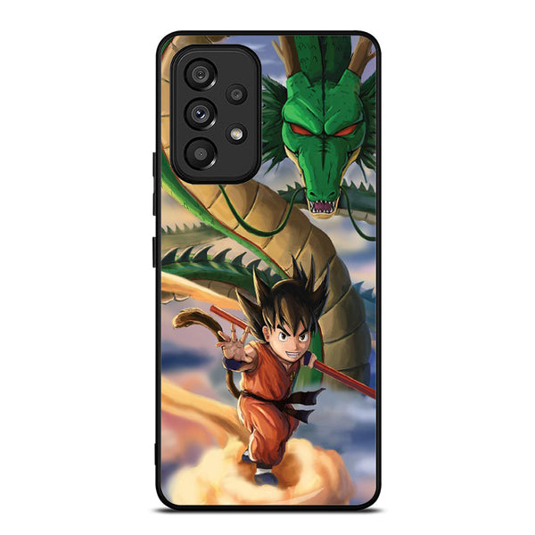 Kid Goku And Shenron Samsung A53 Case