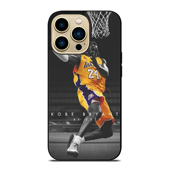Kobe Bryant 24 Basketball iPhone 15 Case