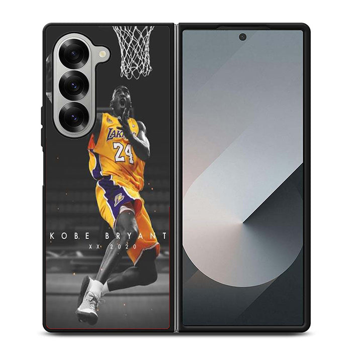 Kobe Bryant 24 Basketball Samsung Z Fold 6 Case