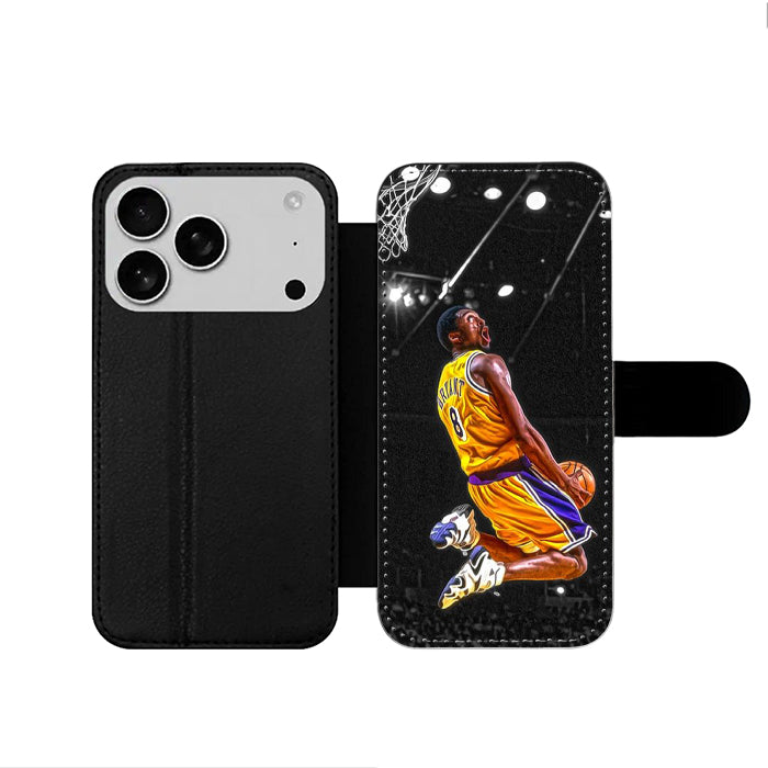 Kobe Bryant Black Mamba iPhone 17 Wallet Case