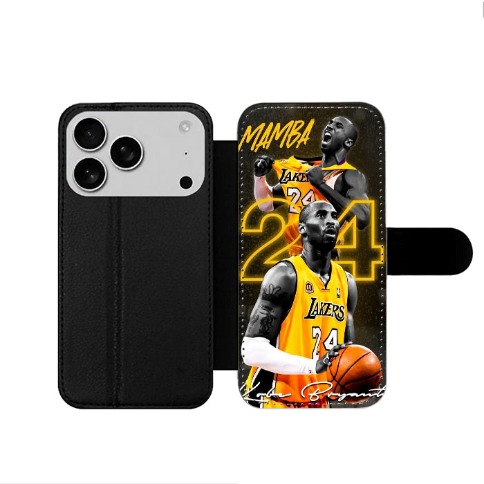 Kobe Bryant iPhone 17 Wallet Case