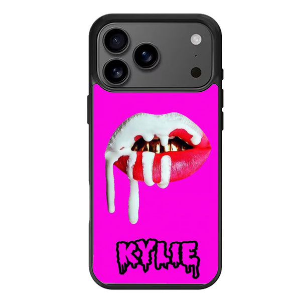 Kylie Jenner Lips Pink iPhone 17 Case