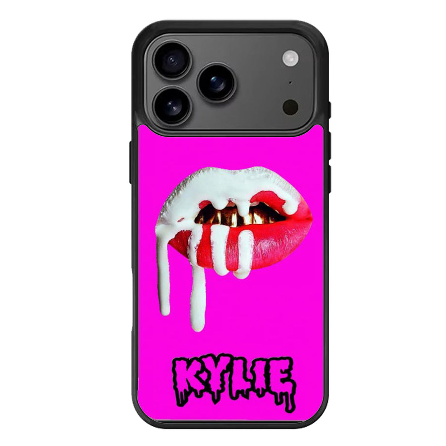 Kylie Jenner Lips Pink iPhone 17 Case