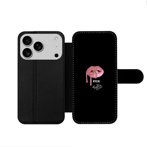 Kylie Jenner Lips Xoxo iPhone 17 Wallet Case