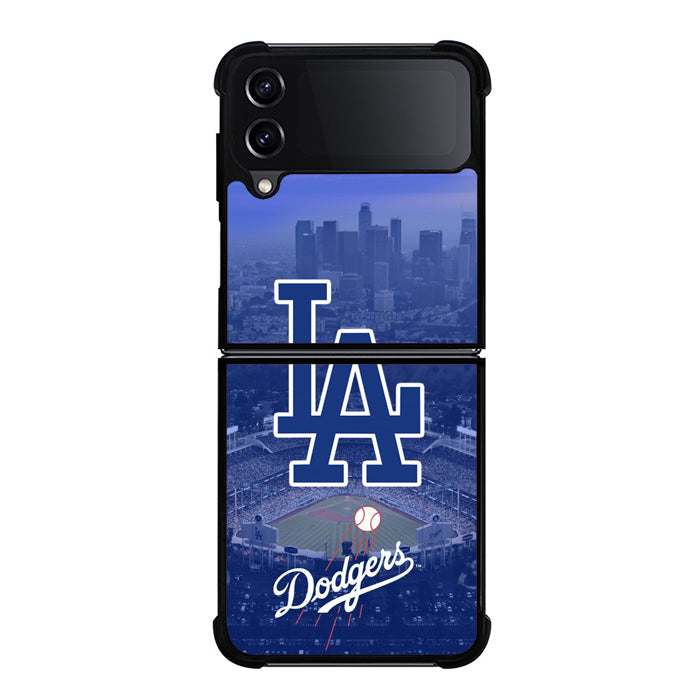 La Dodgers Logo Samsung Z Flip 4 Case