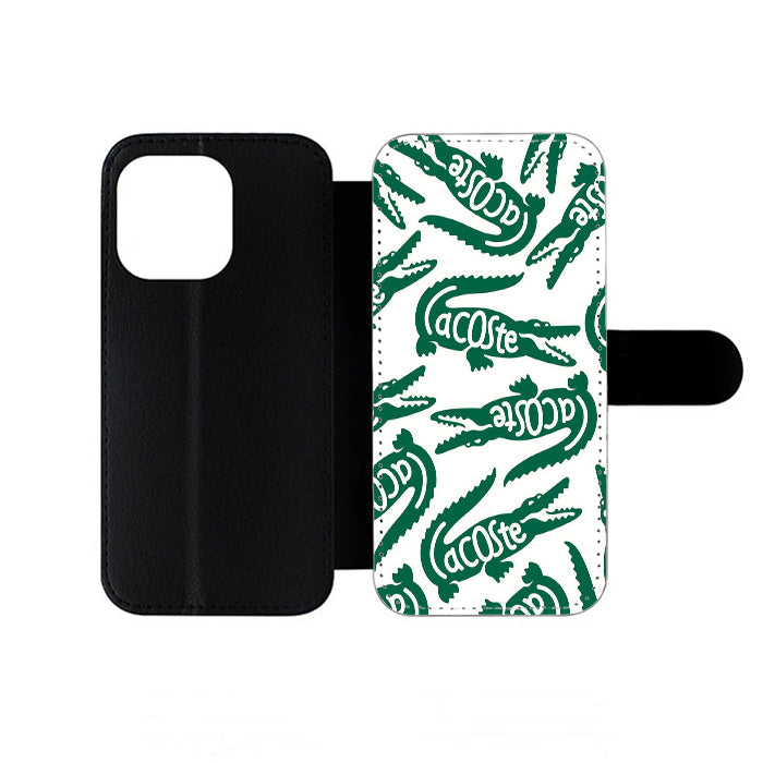 Lacoste Collage iPhone Wallet Case