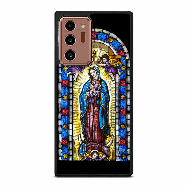 Lady Virgin Guadalupe Stained Glass Samsung Note 20 Case