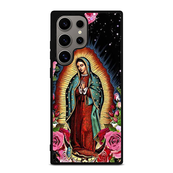 Lady Guadalupe Flower Samsung S24 Case