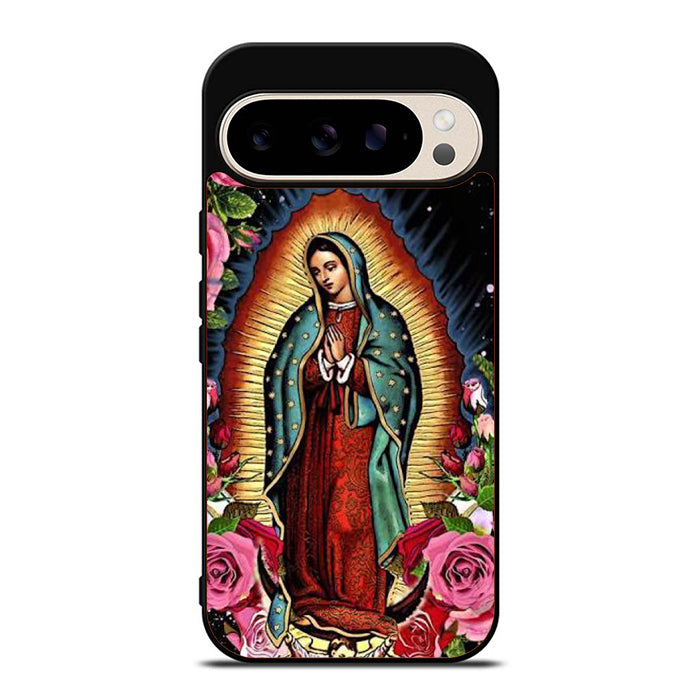 Lady Guadalupe Flower Google Pixel 9 Case