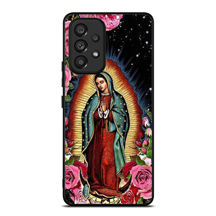 Lady Guadalupe Flower Samsung A53 Case