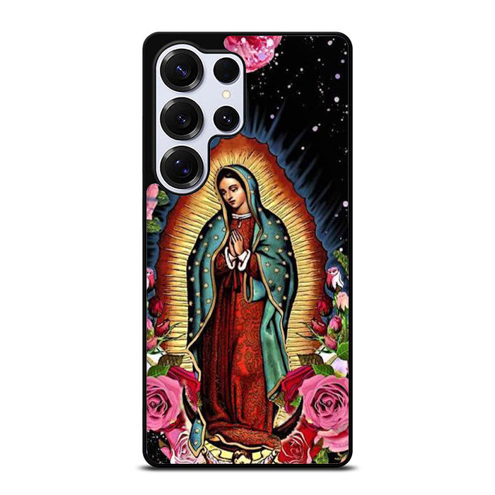 Lady Guadalupe Flower Samsung S25 Case