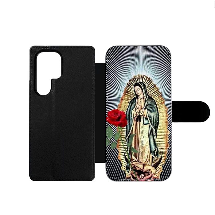 Lady Guadalupe Samsung Wallet Case