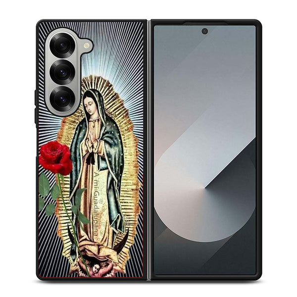 Lady Guadalupe Samsung Z Fold Case
