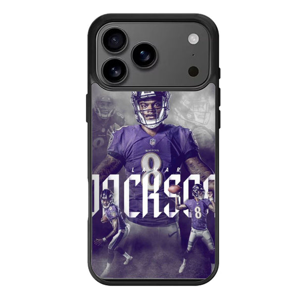Lamar Jackson Baltimore Ravens iPhone 17 Case