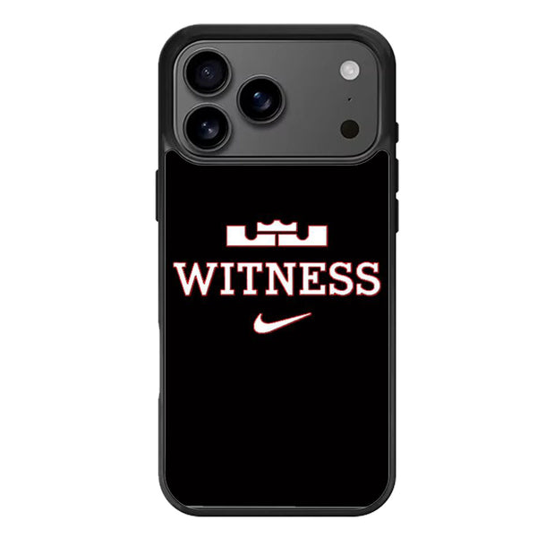 Lebron James Witnes iPhone 17 Case