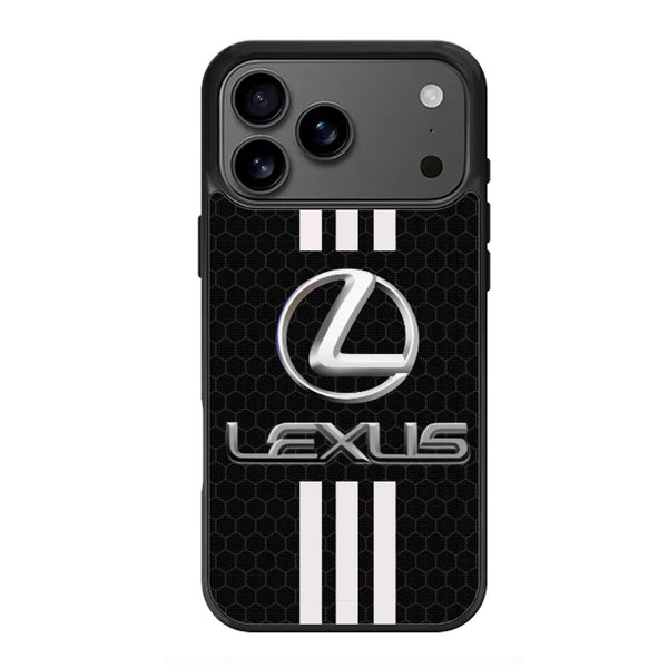 Lexus Logo White Striped iPhone 17 Case