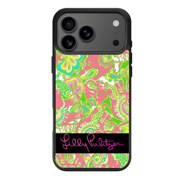 Lilly Pulitzer Pattern Striped iPhone 17 Case