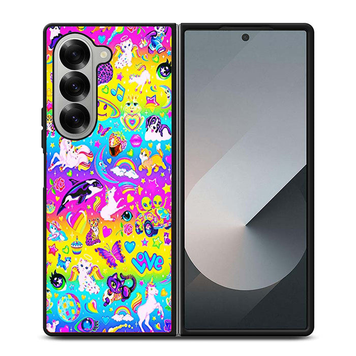 Lisa Frank Swag Samsung Z Fold 6 Case