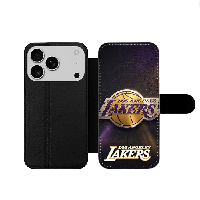 Los Angeles Lakers Logo iPhone 17 Wallet Case