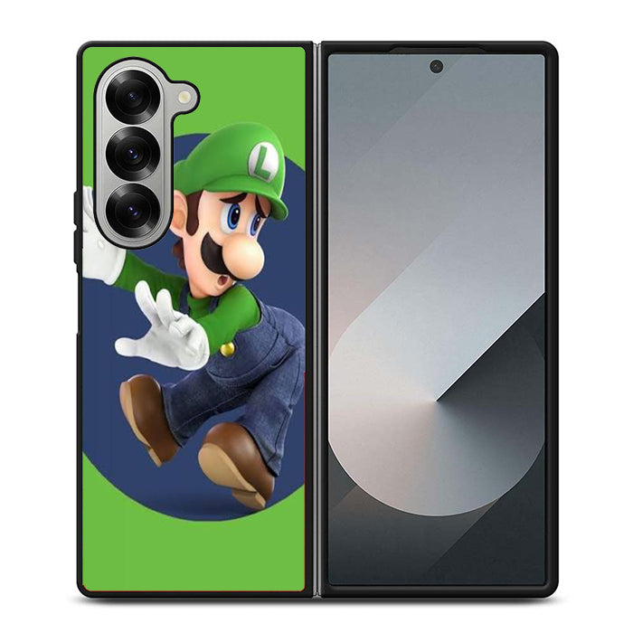 Luigi Super Mario Bros Samsung Z Fold 6 Case