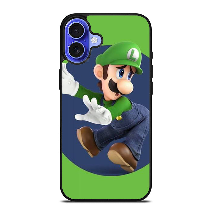 Luigi Super Mario Bros iPhone 16 Case